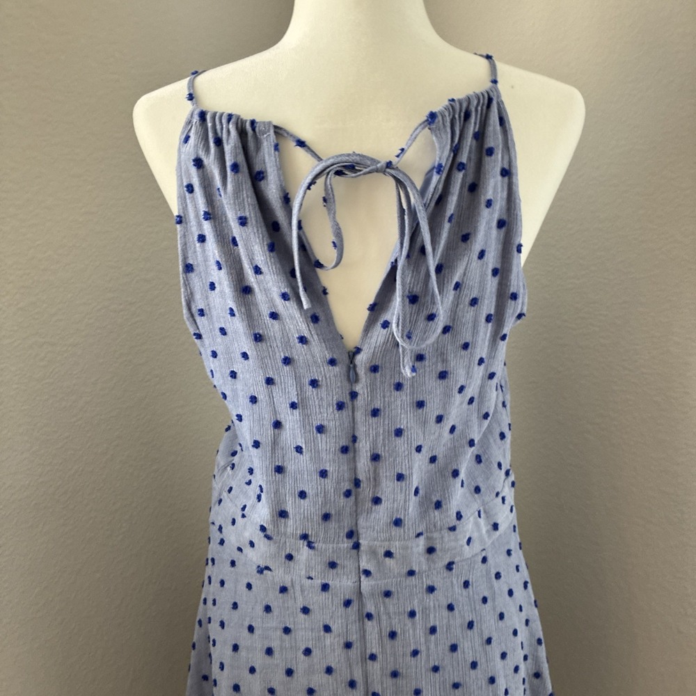 Anthropologie Sunday in Brooklyn Raised Embroidered Polka Dot Dress Medium - Picture 8 of 14